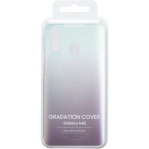 Samsung Originele Gradation Backcover Galaxy A40 - Donkerpaars