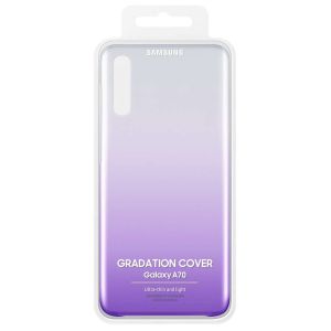Samsung Originele Gradation Backcover Galaxy A70 - Paars