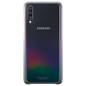 Samsung Originele Gradation Backcover Galaxy A70 - Donkerpaars
