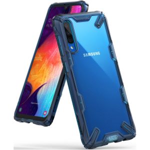 Ringke Fusion X Backcover Samsung Galaxy A50 / A30s - Blauw