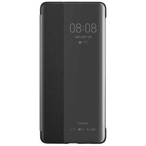 Huawei Smart View Flip Case Huawei P30 Pro - Zwart