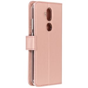 Accezz Wallet Softcase Bookcase Nokia 8.1 - Rosé Goud