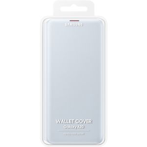 Samsung Originele Wallet Bookcase Samsung Galaxy A20e - Wit