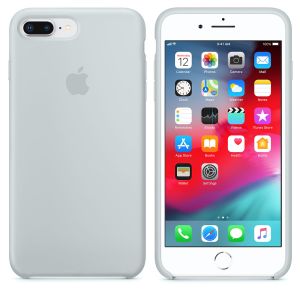 Apple Silicone Backcover iPhone 8 Plus / 7 Plus - Mist Blue