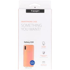 Spigen Liquid Crystal Backcover Samsung Galaxy A50 / A30s - Transparant