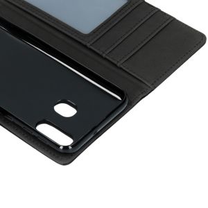 iMoshion Luxe Bookcase Samsung Galaxy A40 - Zwart