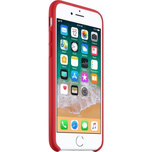 Apple Silicone Back Cover iPhone SE (2022 / 2020) / 8 / 7 - Red