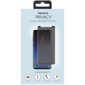 Selencia Gehard Glas Privacy Screenprotector Samsung Galaxy S9
