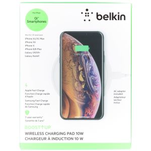 Belkin Boost↑Up™ Wireless Charging Pad - 10 Watt - Wit