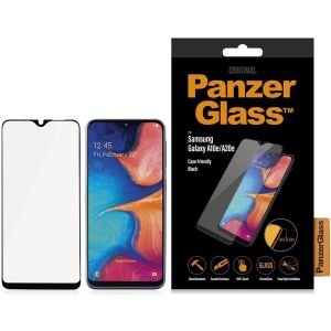 PanzerGlass Case Friendly Screenprotector Galaxy A20e - Zwart