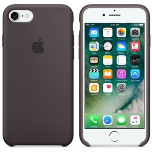 Apple Silicone Backcover iPhone SE (2022 / 2020) / 8 / 7 - Cocoa