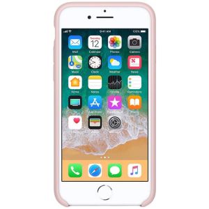 Apple Silicone Backcover iPhone SE (2022 / 2020) / 8 / 7 - Pink Sand