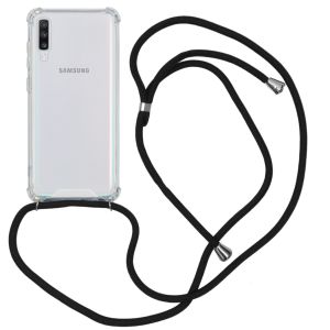 Uitlijnen Beroep Collega iMoshion Backcover met koord voor de Samsung Galaxy A70 - Zwart |  Smartphonehoesjes.nl