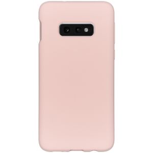 Accezz Liquid Silicone Backcover Samsung Galaxy S10e - Roze