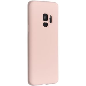 Accezz Liquid Silicone Backcover Samsung Galaxy S9 - Roze