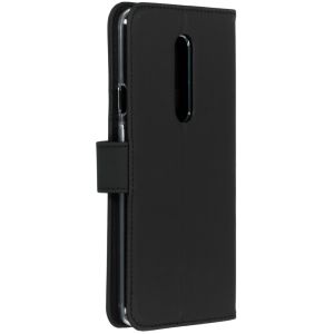 Accezz Wallet Softcase Bookcase OnePlus 7 Pro - Zwart