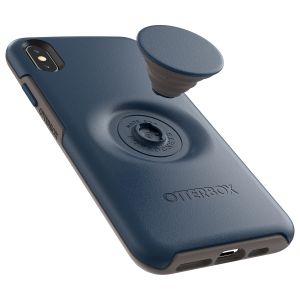 OtterBox Otter + Pop Symmetry Backcover iPhone Xs Max - Blauw