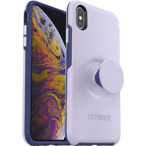 OtterBox Otter + Pop Symmetry Backcover iPhone Xs Max - Paars