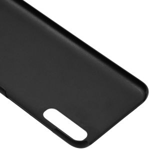 Ontwerp je eigen Samsung Galaxy A70 hardcase hoesje - Zwart