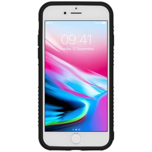 Accezz Impact Grip Backcover iPhone SE (2022 / 2020) / 8 / 7 - Zwart