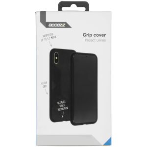 Accezz Impact Grip Backcover iPhone SE (2022 / 2020) / 8 / 7 - Zwart