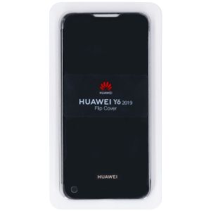 Huawei Flip Cover Huawei Y6 (2019) - Zwart