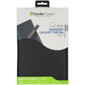 Gecko Covers Easy-Click Bookcase Samsung Galaxy Tab S5e - Zwart