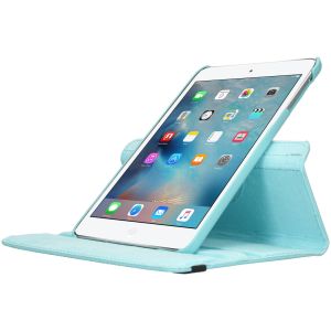 iMoshion 360° draaibare Bookcase iPad Mini 3 (2014) / Mini 2 (2013) / Mini 1 (2012) - Turquoise