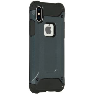iMoshion Rugged Xtreme Backcover iPhone X - Donkerblauw