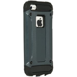 iMoshion Rugged Xtreme Backcover iPhone SE / 5 / 5s - Donkerblauw