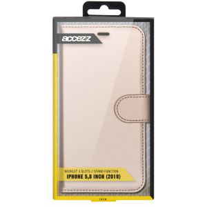 Accezz Wallet Softcase Bookcase iPhone 11 Pro - Goud
