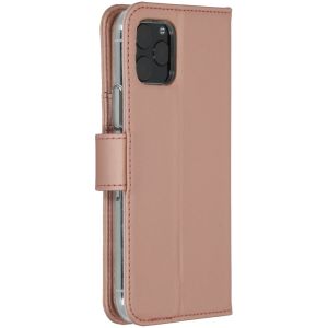 Accezz Wallet Softcase Bookcase iPhone 11 Pro - Rosé Goud