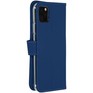 Accezz Wallet Softcase Bookcase iPhone 11 Pro Max - Blauw