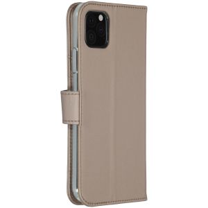 Accezz Wallet Softcase Bookcase iPhone 11 Pro Max - Goud