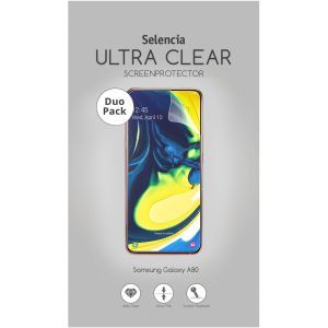 Selencia Duo Pack Ultra Clear Screenprotector Samsung Galaxy A80