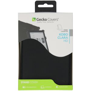Gecko Covers Stand Cover Kobo Clara HD - Zwart
