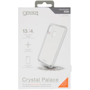 Gear4 Crystal Palace Backcover Samsung Galaxy A20e - Transparant