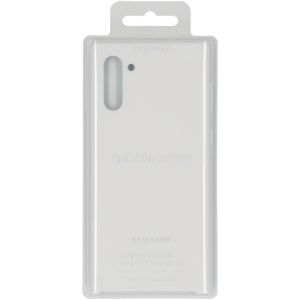 Samsung Originele Silicone Backcover Samsung Galaxy Note 10 - Wit