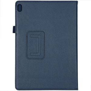 Effen Bookcase Lenovo Tab E10 - Blauw