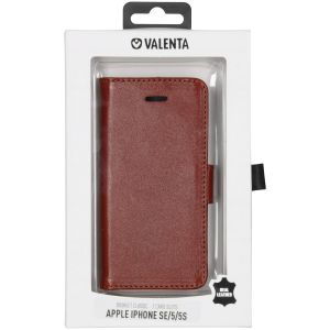 Valenta Classic Luxe Bookcase iPhone SE / 5 / 5s