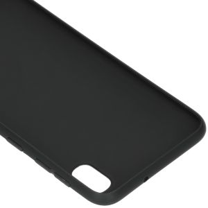 Ontwerp je eigen Samsung Galaxy A10 gel hoesje - Zwart