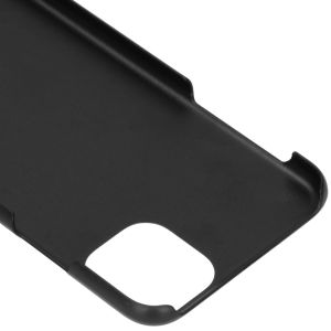 Ontwerp je eigen iPhone 11 Pro Max hardcase hoesje - Zwart