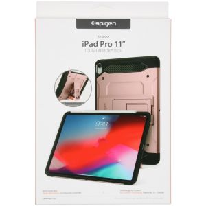 Spigen Tough Armor Tech Backcover iPad Pro 11 (2018) - Rosé Goud