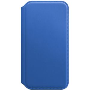 Apple Leather Folio Bookcase iPhone X / Xs - Electric Blue