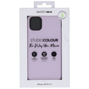 Studio Colour Antimicrobial Backcover iPhone 11 - Mauve Talc