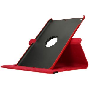 iMoshion 360° draaibare Bookcase iPad 7 (2019) / iPad 8 (2020) / iPad 9 (2021) 10.2 inch - Rood