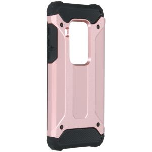 iMoshion Rugged Xtreme Backcover Motorola One Zoom - Rosé Goud