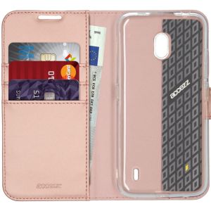 Accezz Wallet Softcase Bookcase Nokia 2.2 - Rosé Goud