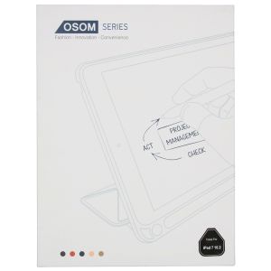 Dux Ducis Osom Bookcase iPad 10.2 (2019 / 2020 / 2021) - Zwart
