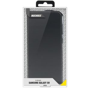 Accezz Flipcase Samsung Galaxy S9 - Zwart